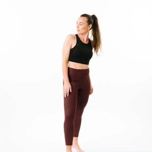Zyia Brand Size 4 Fig Vibrations Light n Tight Hi-rise 7/8 24"
